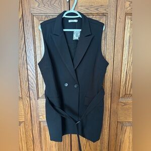 Ricki's Classic Black Blazer Vest